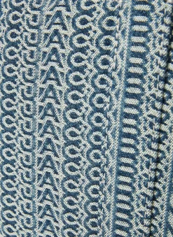 Monogram Washed Denim Mini Tote Bag></noscript>Marc Jacobs New