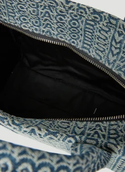 Monogram Washed Denim Mini Tote Bag></noscript>Marc Jacobs New