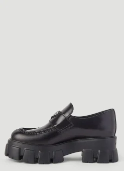 Monolith Platform Leather Loafers><noscript><img width=