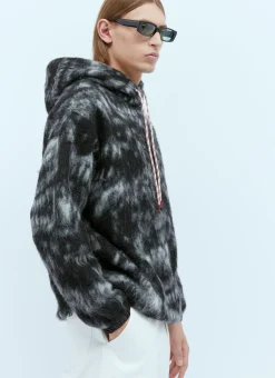 Men Aries Sweatshirts^Monster Fleece Hooded Sweatshirt