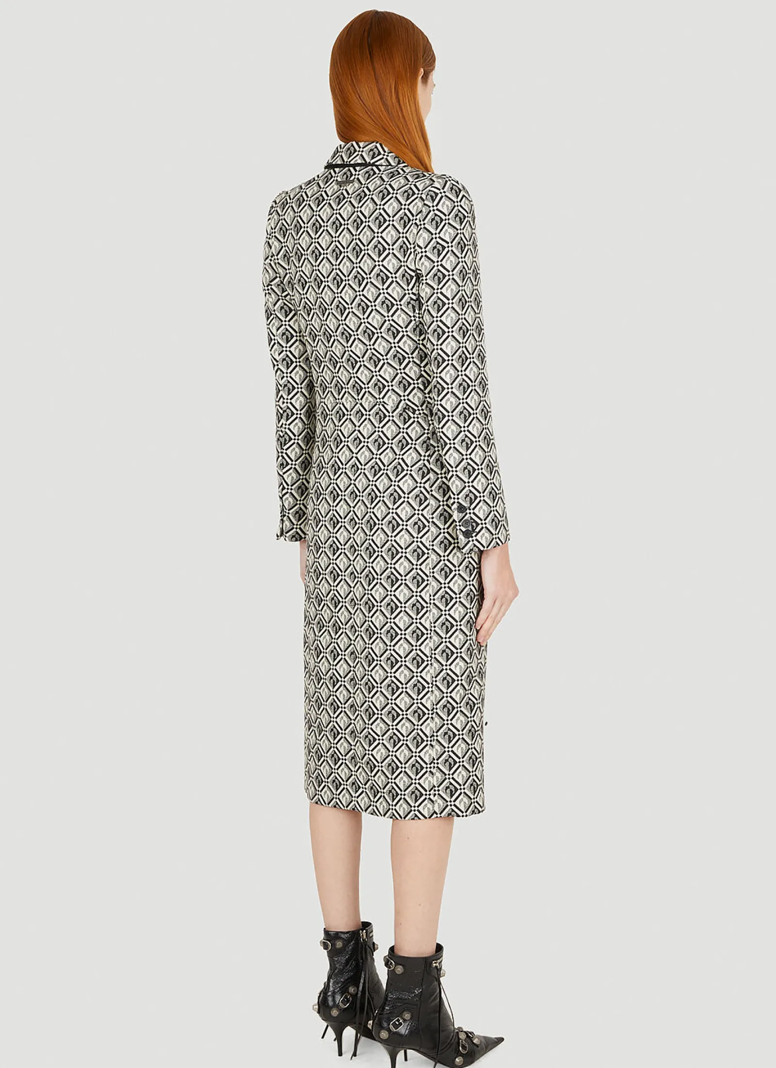 Moon Diamond Tailored Coat>Marine Serre Discount