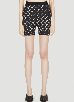 Moon Print Biker Shorts>Marine Serre Best