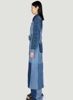 Moon Print Denim Coat></noscript>Marine Serre Sale