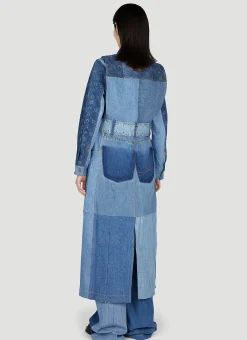 Moon Print Denim Coat></noscript>Marine Serre Sale