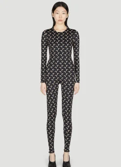 Moon Print Jumpsuit>Marine Serre