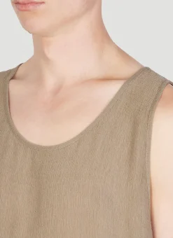 Men Our Legacy Tops^Muck Ruffle Tank Top