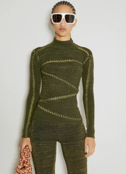 Mummy High Neck Knit Top>Isa Boulder Online
