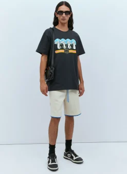 Men Gucci T-Shirts^Mushroom Logo Print T-Shirt