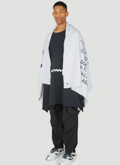 Men Champion x Anrealage Scarves^Name Blanket