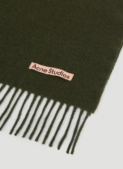 Men Acne Studios Scarves^Narrow Wool Scarf