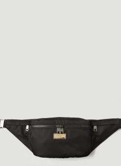 Men Dolce & Gabbana Belt Bags^Nero Sicilia Dna Belt Bag