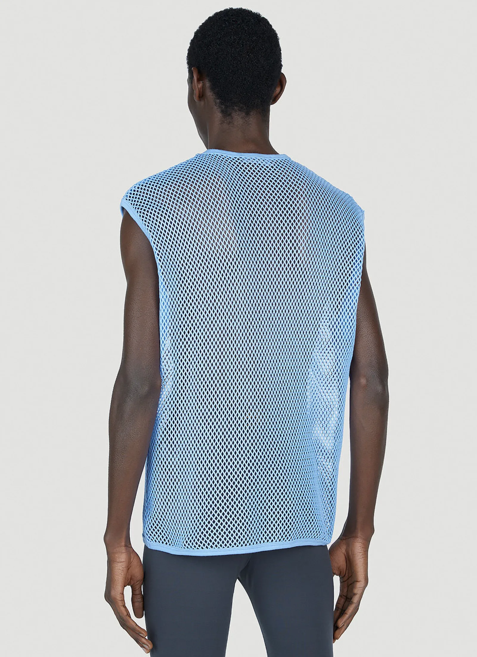 Men Raf Simons Tops^Net Tank Top