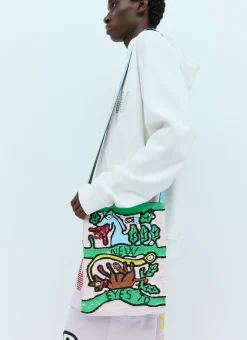 Men Walter Van Beirendonck Crossbody Bags^New Eyes Sequined Crossbody Bag