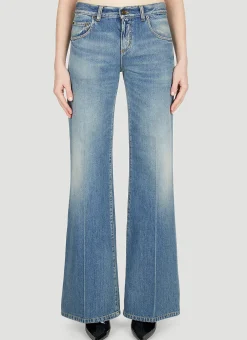 Nicole Wide Leg Jeans>Saint Laurent Online