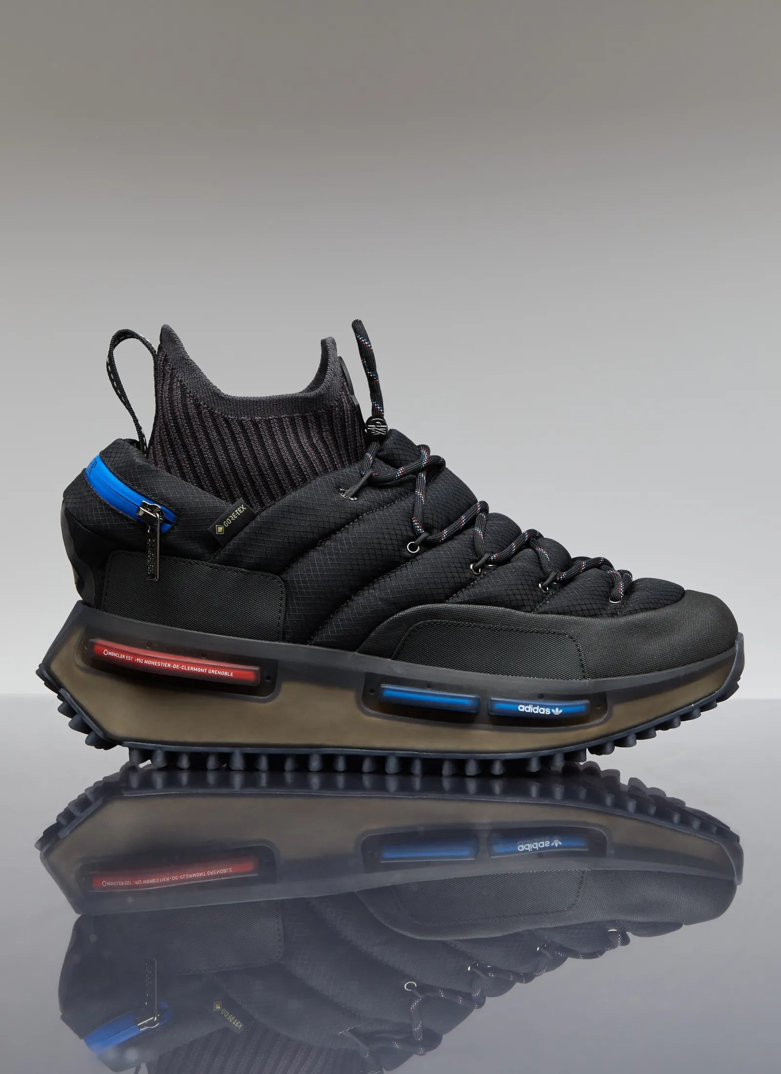 Men Moncler x adidas Originals Sneakers^Nmd Runner High Top Sneakers