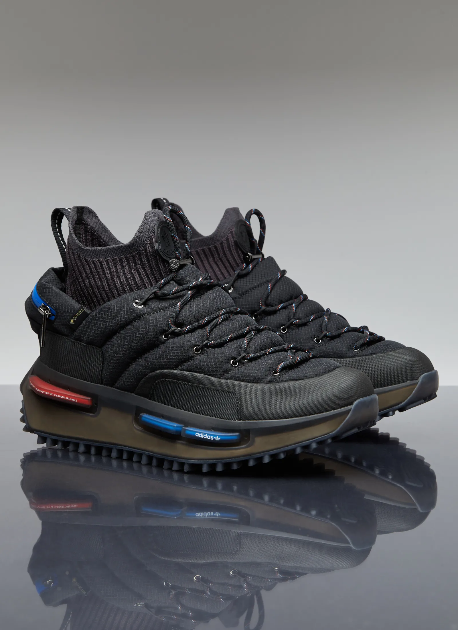 Men Moncler x adidas Originals Sneakers^Nmd Runner High Top Sneakers