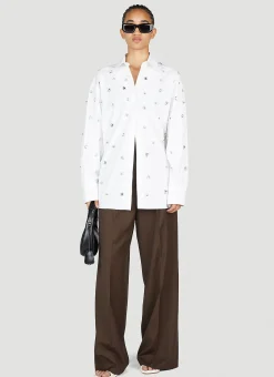 Nordica Crystal Embellished Shirt>Sportmax
