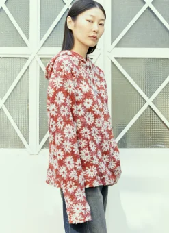 November Flower Knit Hooded Sweatshirt></noscript>Reward If Found Outlet