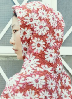 November Flower Knit Hooded Sweatshirt></noscript>Reward If Found Outlet