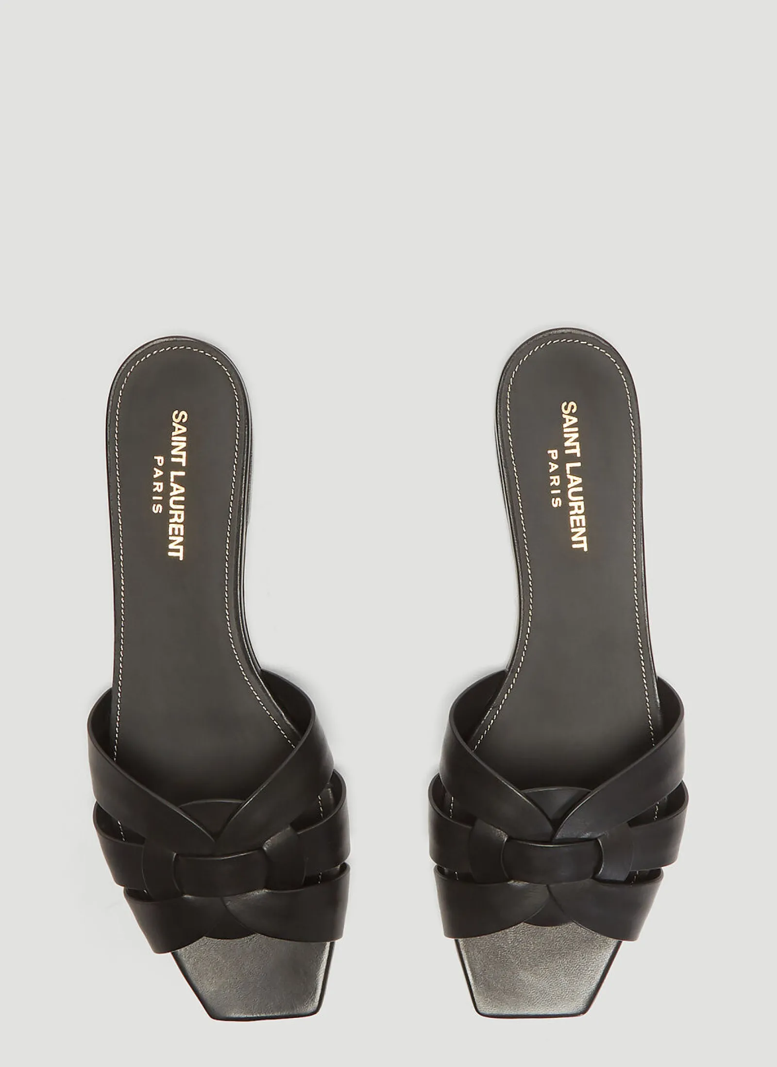 Nu Pieds 05 Leather Sandals>Saint Laurent Discount