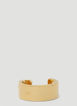 Men MM6 Maison Margiela Jewellery^Numerical Logo Engraving Hoop Earrings