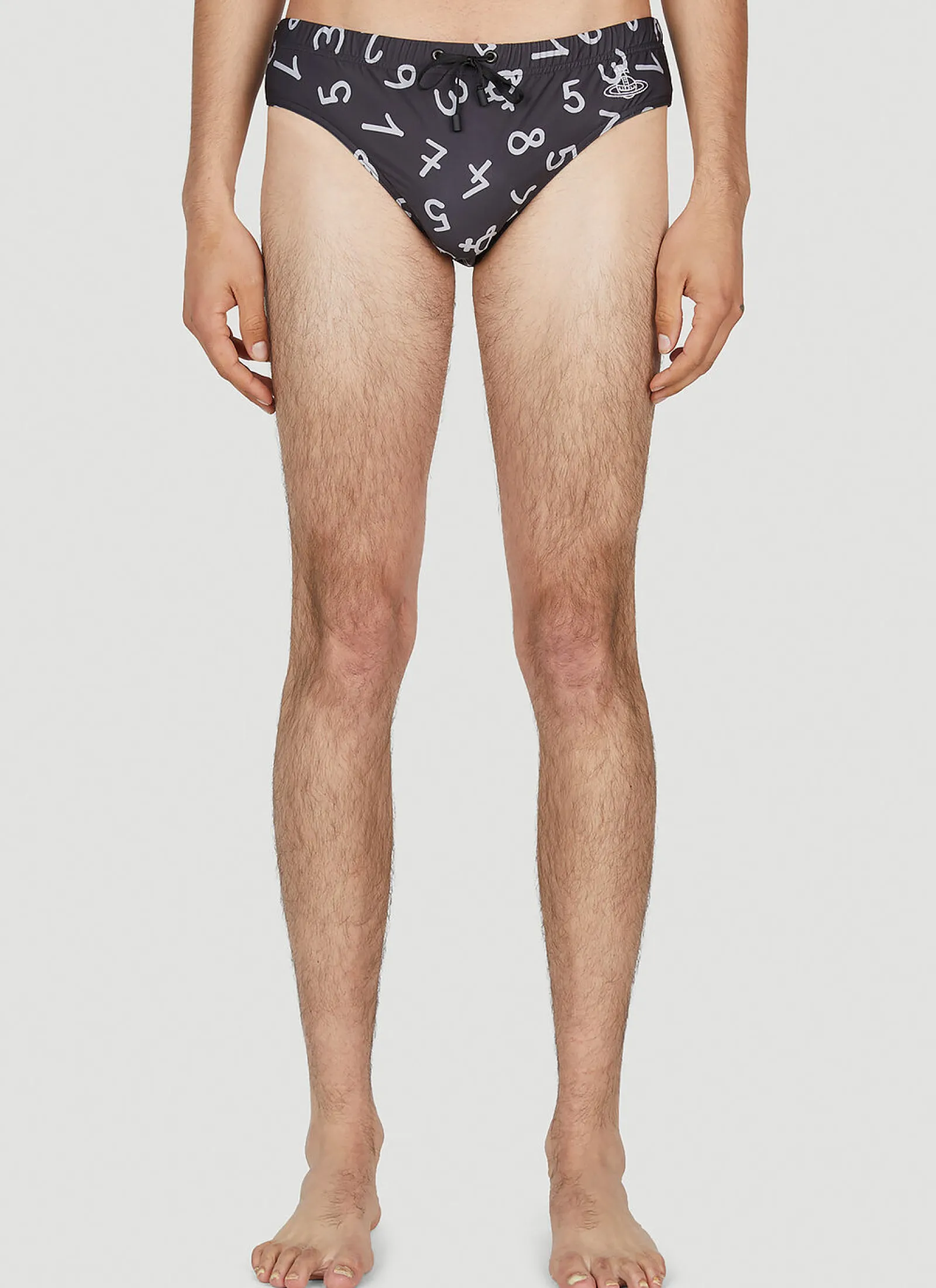 Men Vivienne Westwood Swimwear^Numerical Print Swim Briefs