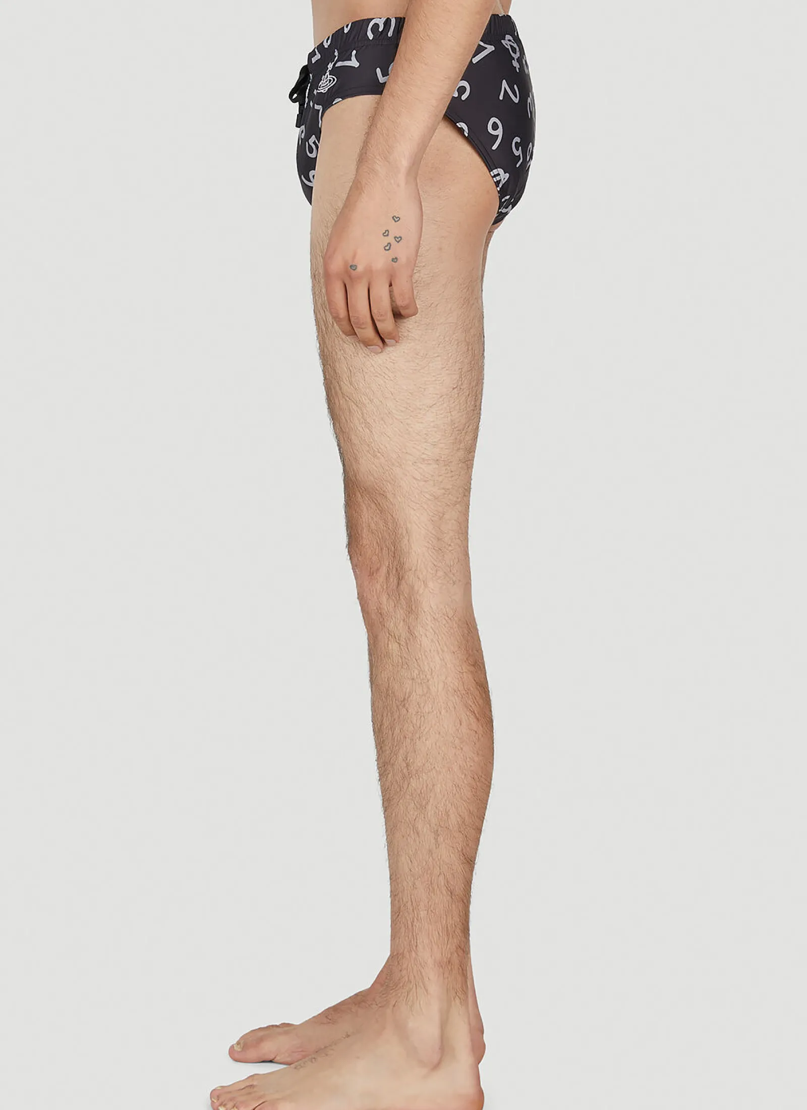 Men Vivienne Westwood Swimwear^Numerical Print Swim Briefs