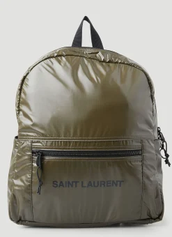 Men Saint Laurent Backpacks^Nuxx Logo Print Backpack