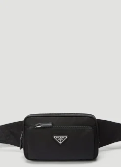 Men Prada Belt Bags^Nylon Belt Bag