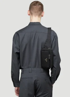 Men Prada Belt Bags^Nylon Belt Bag