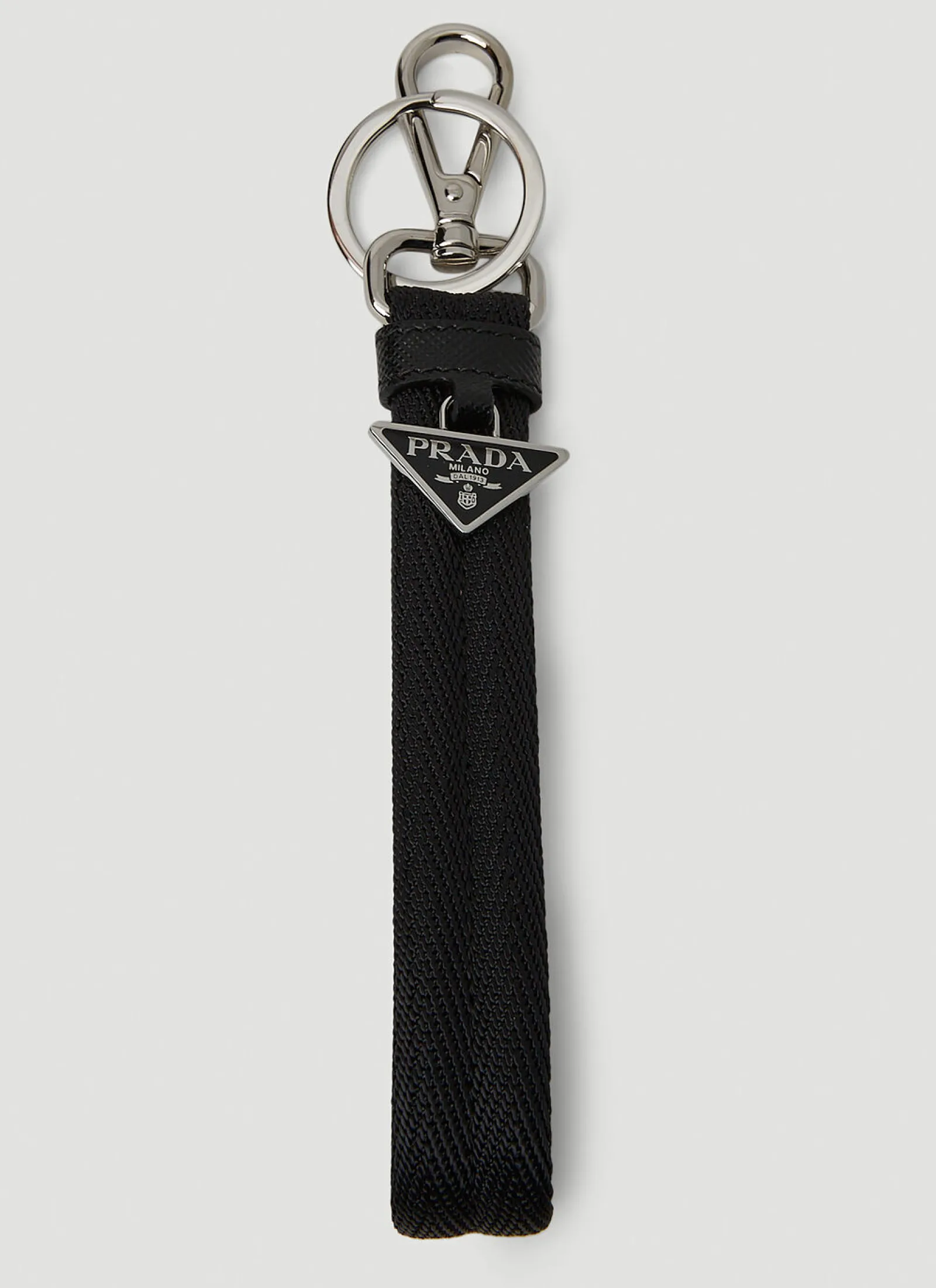 Men Prada Keyrings^Nylon Tape Keychain