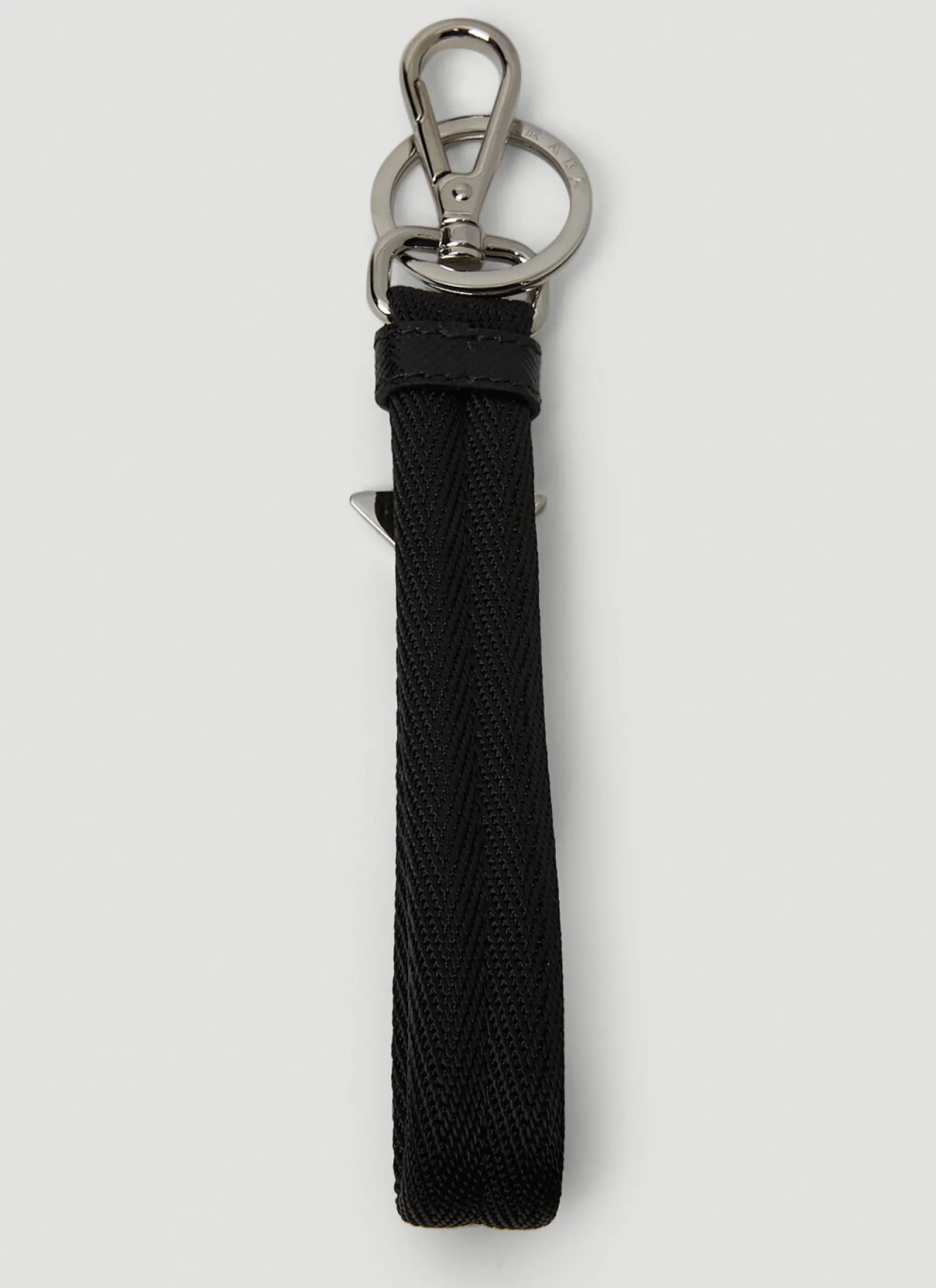 Men Prada Keyrings^Nylon Tape Keychain