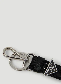 Men Prada Keyrings^Nylon Tape Keychain