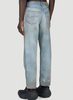 Men Balenciaga Jeans^O Leg Denim Jeans