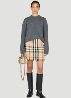 Oak Leaf Crest Sweater>Burberry Outlet