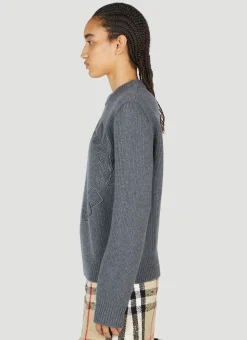 Oak Leaf Crest Sweater></noscript>Burberry Outlet