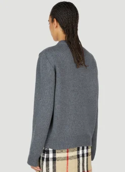 Oak Leaf Crest Sweater></noscript>Burberry Outlet