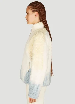 Ombre Soft-Fleece Zip-Up Sweatshirt><noscript><img width=