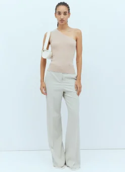 One-Shoulder Knit Top>Max Mara Outlet