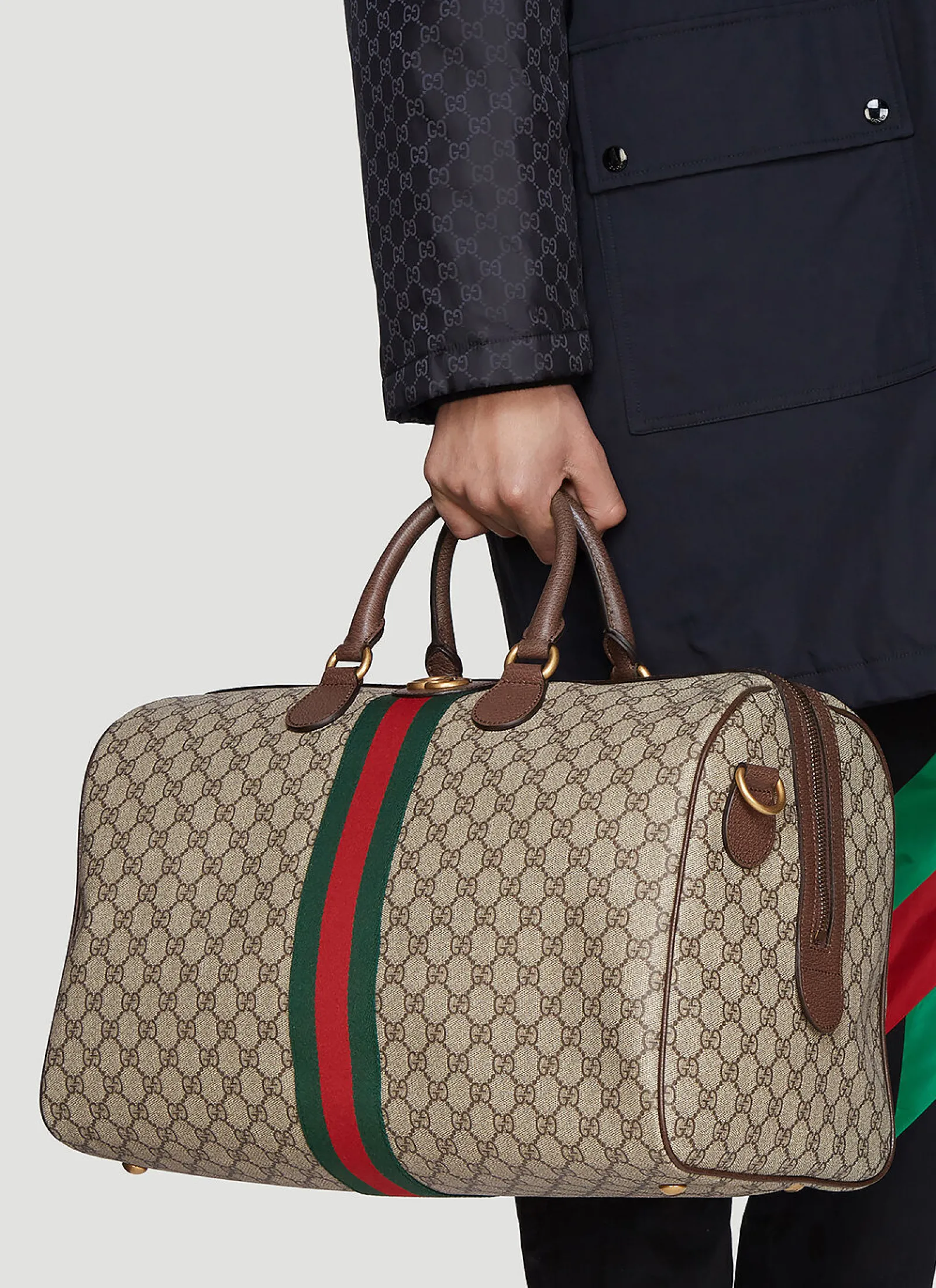 Men Gucci Weekend Bags^Ophidia Gg Medium Carry-On Duffle Bag