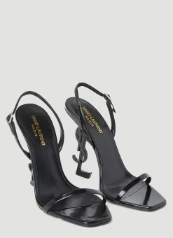 Opyum Slingback High Heel Sandals>Saint Laurent Clearance