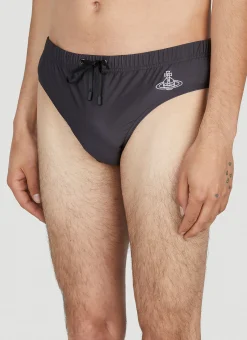 Men Vivienne Westwood Swimwear^Orb Swim Briefs