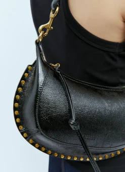 Oskan Moon Leather Shoulder Bag></noscript>Isabel Marant Discount