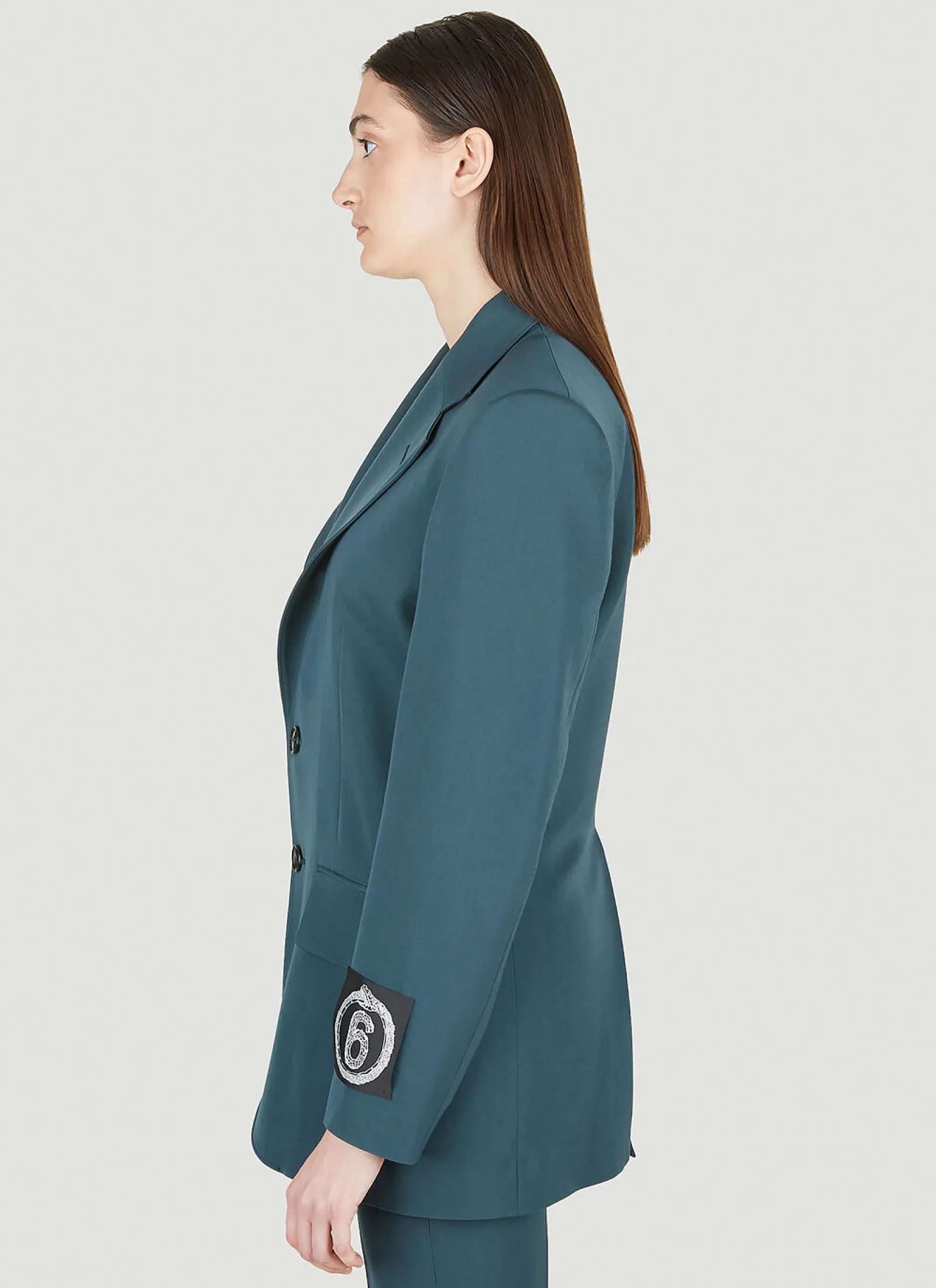 Ouroboros Single Breasted Blazer>MM6 Maison Margiela Outlet