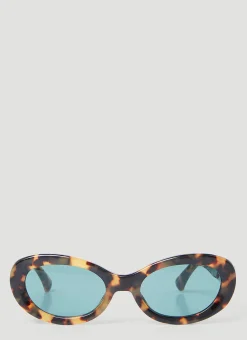 Men Dries Van Noten Sunglasses^Oval Sunglasses