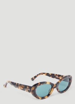 Men Dries Van Noten Sunglasses^Oval Sunglasses