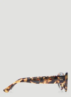 Men Dries Van Noten Sunglasses^Oval Sunglasses