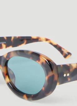 Men Dries Van Noten Sunglasses^Oval Sunglasses