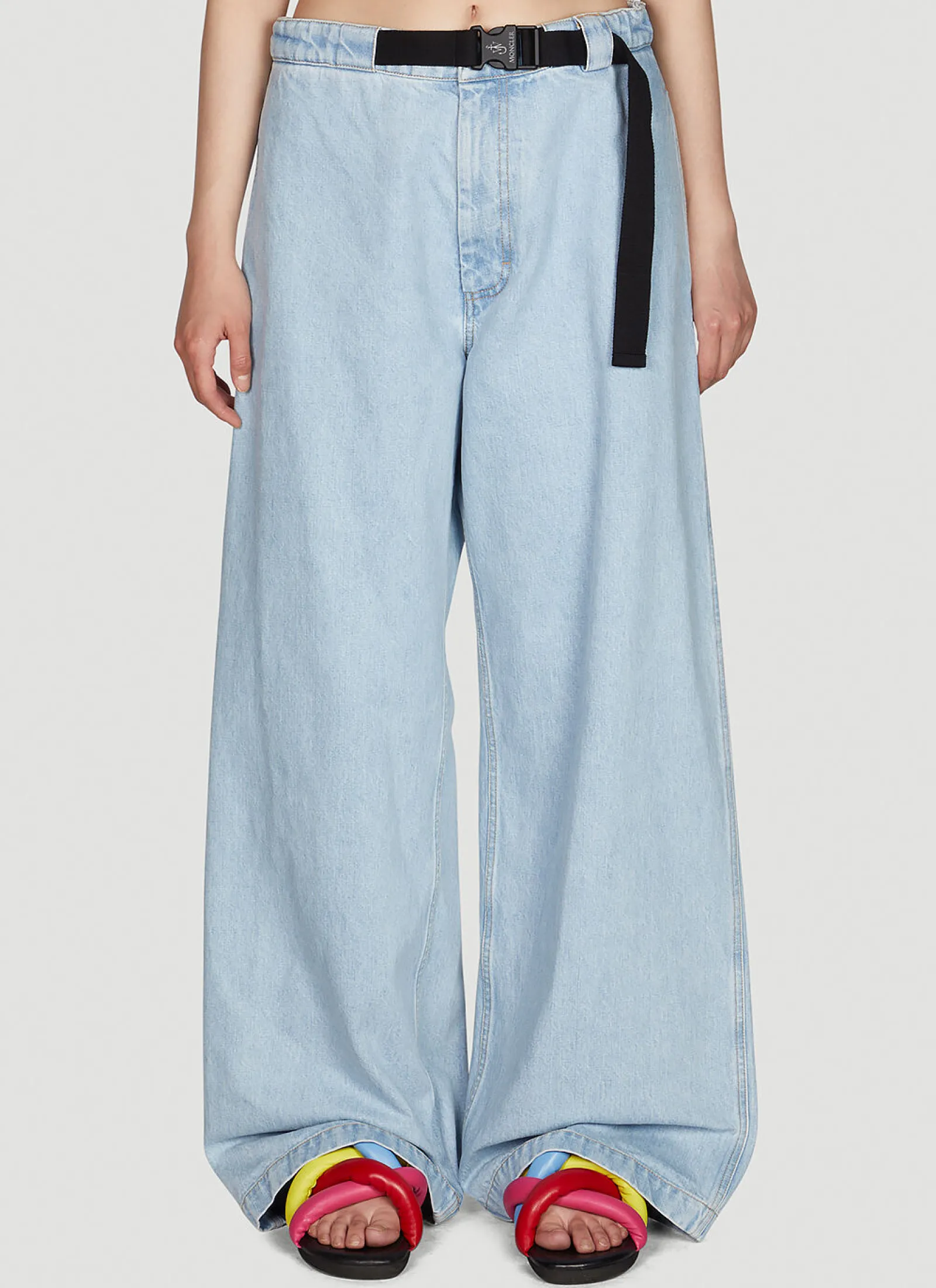 Overside Wide Leg Jeans>Moncler x JW Anderson