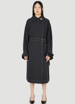 Oversize Trench Coat>Ester Manas New